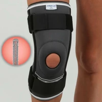 Бандаж на колено с 4-ма спиральными ребрами и ремнями Orthopoint REF-103 наколенник для спорта Размер M