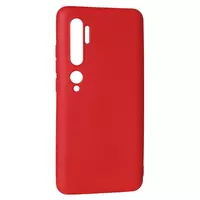 Soft Touch TPU Case Xiaomi Mi Note 10 — Red