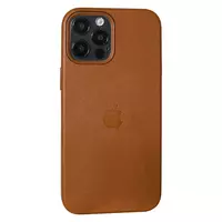 Leather Case with MagSafe iPhone 12 ; 12 Pro — Brown