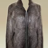 Куртка мужская из меха нутрии