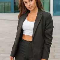 Женский классический пиджак Marca Moderna цвет черный