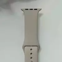 Силиконовый ремешок для умных часов Smart Watch 38/40 (Светло-серый) ОПТ / ДРОП