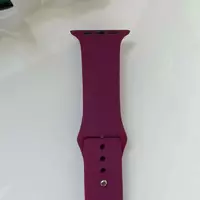Силиконовый ремешок для умных часов Smart Watch 38/40 (Бордовый) ОПТ / ДРОП