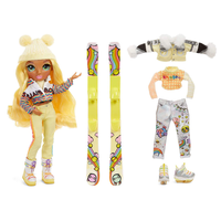 Шарнирная Кукла Рейнбоу Хай Большая Желтые Волосы Зимняя Коллекция Rainbow High Лыжница Санни Медисон
