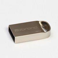 Флеш-накопичувач Mibrand Lynx, USB 2.0, 16GB, Metal Design, Blister