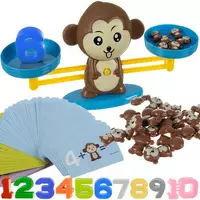 Розвиваюча гра на терезах "Мавпочка", навчальна гра з мавпочками