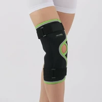 Бандаж на коліно з шарнірами та ременями фіксуючий ORTHOPEDICS MEDICAL SMT2107AК Розмір S