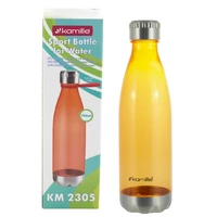 Спортивная бутылка для воды Kamille Оранжевий 700мл из пластика KM-2305
