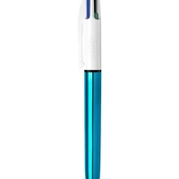 Шариковая ручка BIC 4 Colours Shine Blue 1 мм (3086123310421)