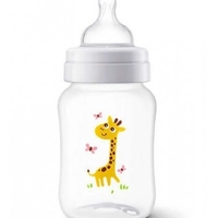 Бутылочка для кормления philips avent anti-colic с декором жираф 260 мл (scf821/12) (8710103868811)