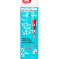 CLEAN YOUR SKIN: Очищающе-матирующий тоник от прыщей 225 мл (5901761995435)