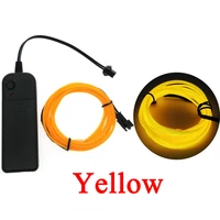 Світлодіодна стрічка RESTEQ жовта провід 3м LED неонове світло з контролером