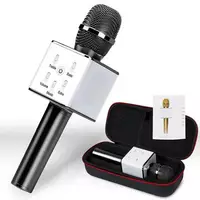 Микрофон беспроводной для караоке Q9 - портативный (50)