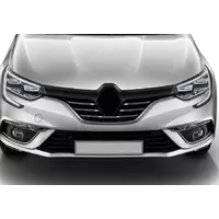 Накладки на решітку радіатора 2016-2021 (5 шт, нерж) OmsaLine - Італійська нержавійка для Renault Megane IV рр