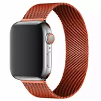 Ремешок для умных часов Smart Watch 42/44 Миланская петля (Оранжевый)