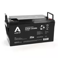 Акумулятор AZBIST Super AGM ASAGM-12650M6, Black Case, 12V 65.0Ah (348 х 168 х 178) Q1/48